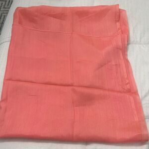 Coral maxi scarf, wrap or sarong 35”x70”